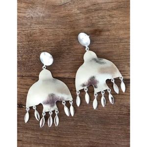 Emerson Fry Bird Chime Earrings-Silver